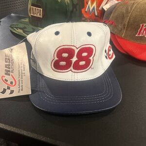 Chase Authentics White and Navy '88' Racing Patch Hat